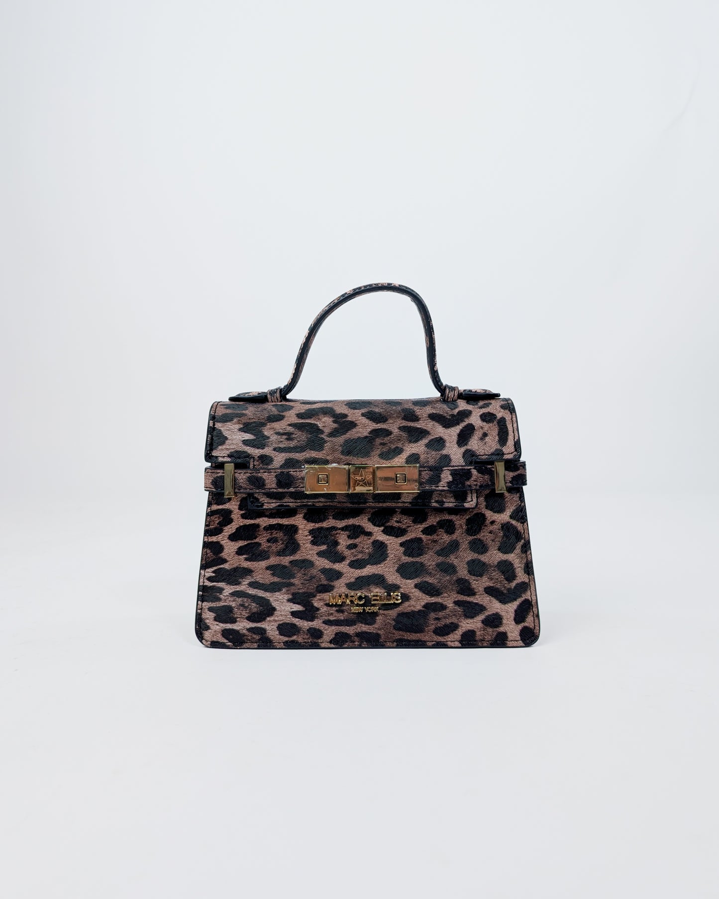 AI25 Marc Ellis Borsa AROUND S 26 BLACK LEO / LIGHT GOLD