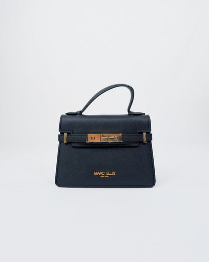 AI25 Marc Ellis Borsa AROUND S 26 BLACK / LIGHT GOLD