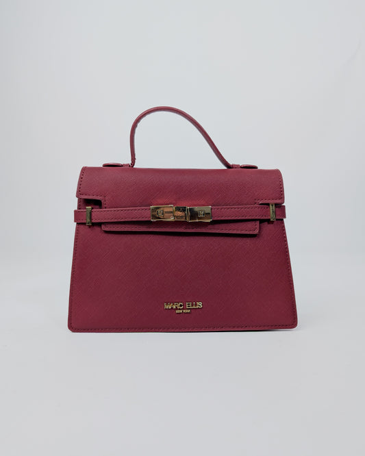 AI25 Marc Ellis Borsa AROUND M Red Dahlia/Light Gold