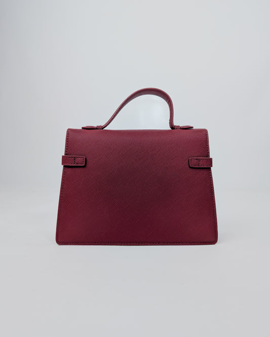 AI25 Marc Ellis Borsa AROUND M Red Dahlia/Light Gold