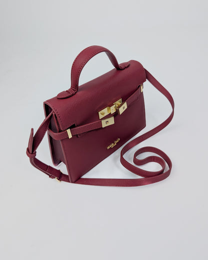 AI25 Marc Ellis Borsa AROUND M Red Dahlia/Light Gold