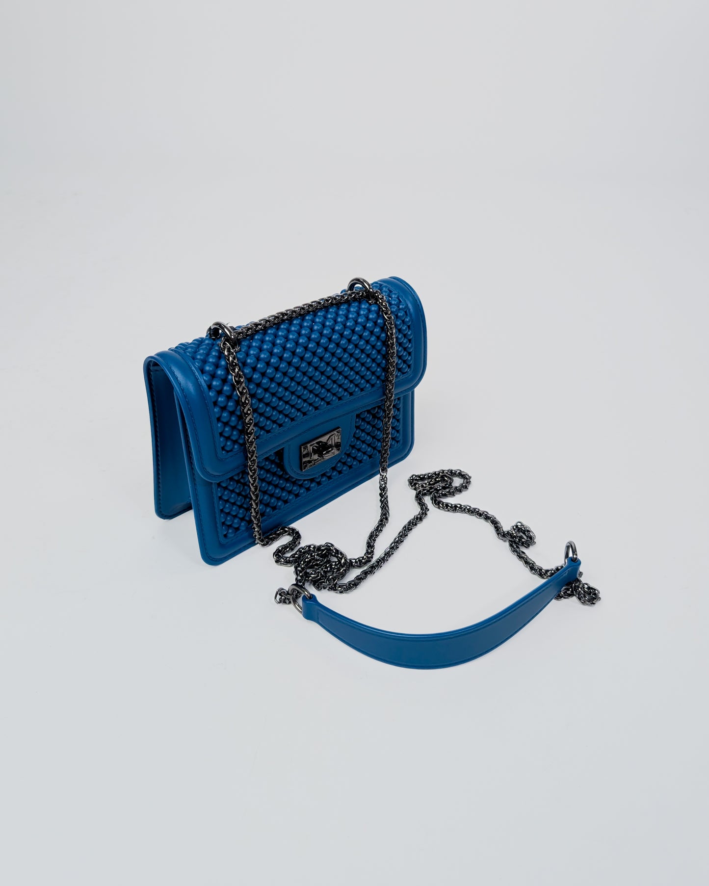 AI25 Marc Ellis Borsa FLAT BALL CLICK MOROCCAN BLUE / CDF