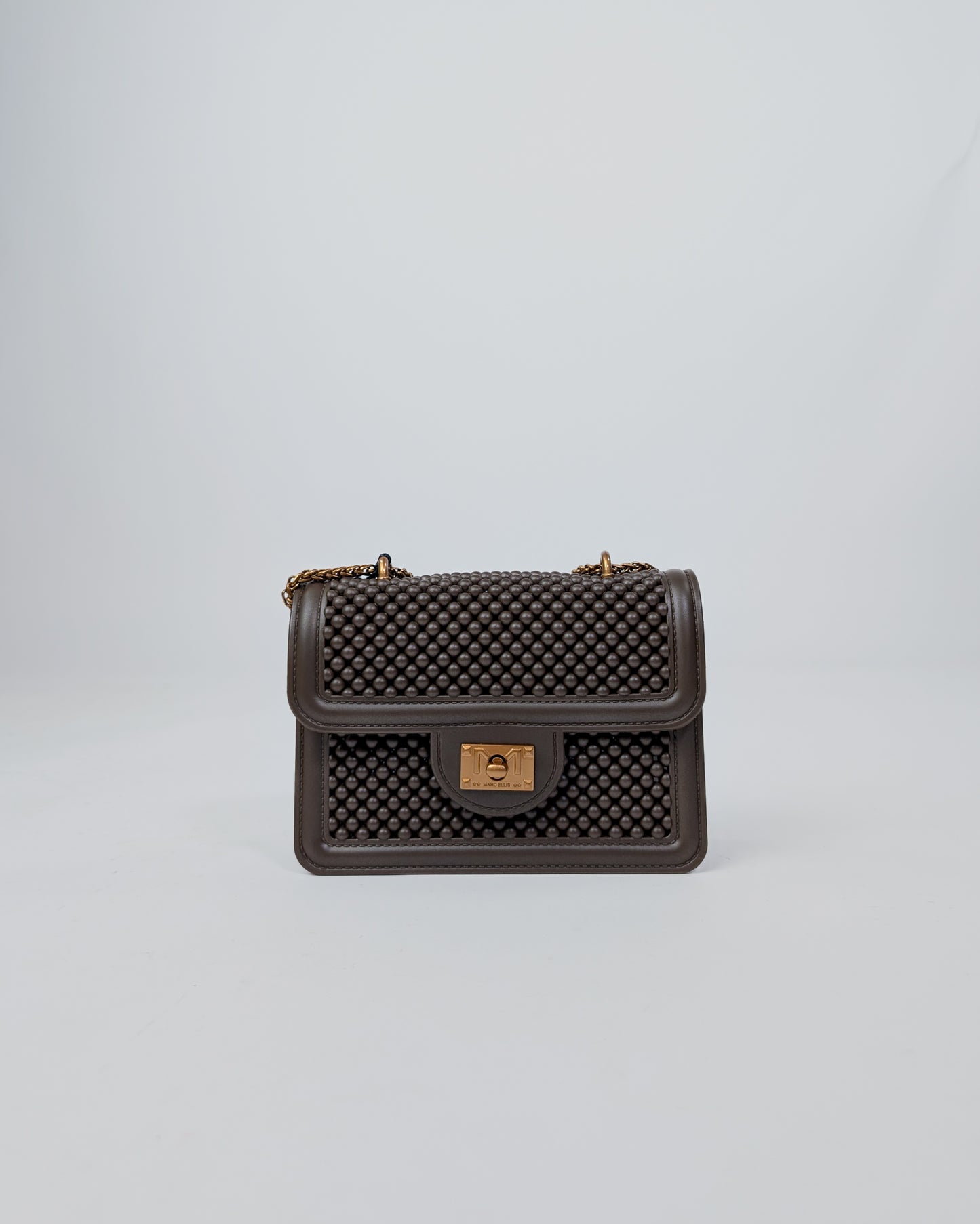 AI25 Marc Ellis Borsa FLAT BALL CLICK COCOA / RAME