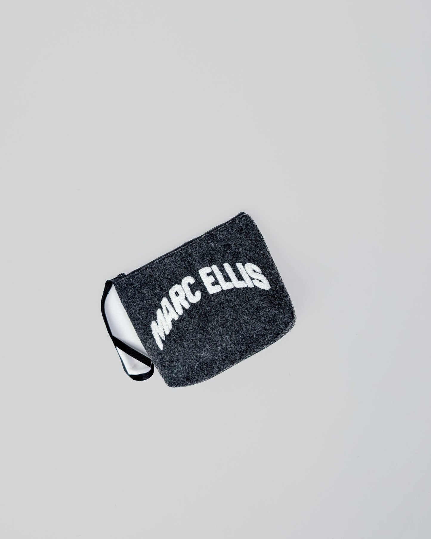 AI25 Marc Ellis Pochette BUBY CLOTH CLUTCH Black/White Cap