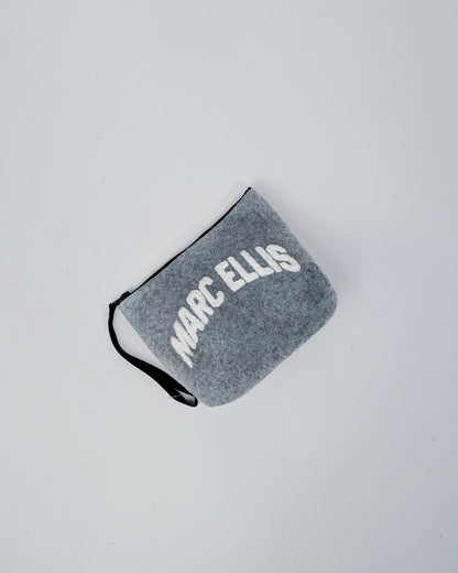 AI25 Marc Ellis Pochette BUBY CLOTH CLUTCH Dark Grey