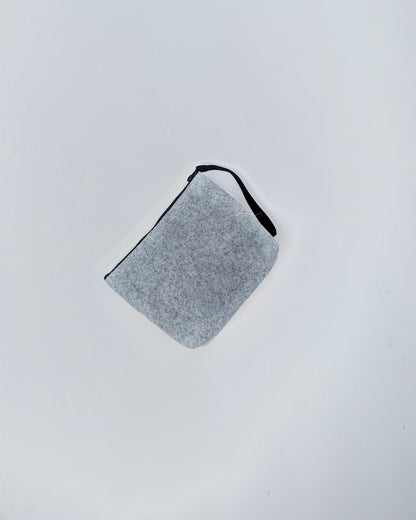 AI25 Marc Ellis Pochette BUBY CLOTH CLUTCH Dark Grey