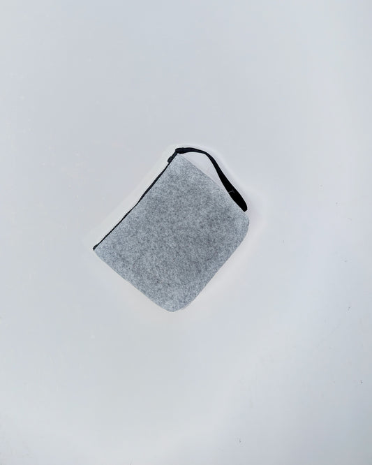 AI25 Marc Ellis Pochette BUBY CLOTH CLUTCH Dark Grey
