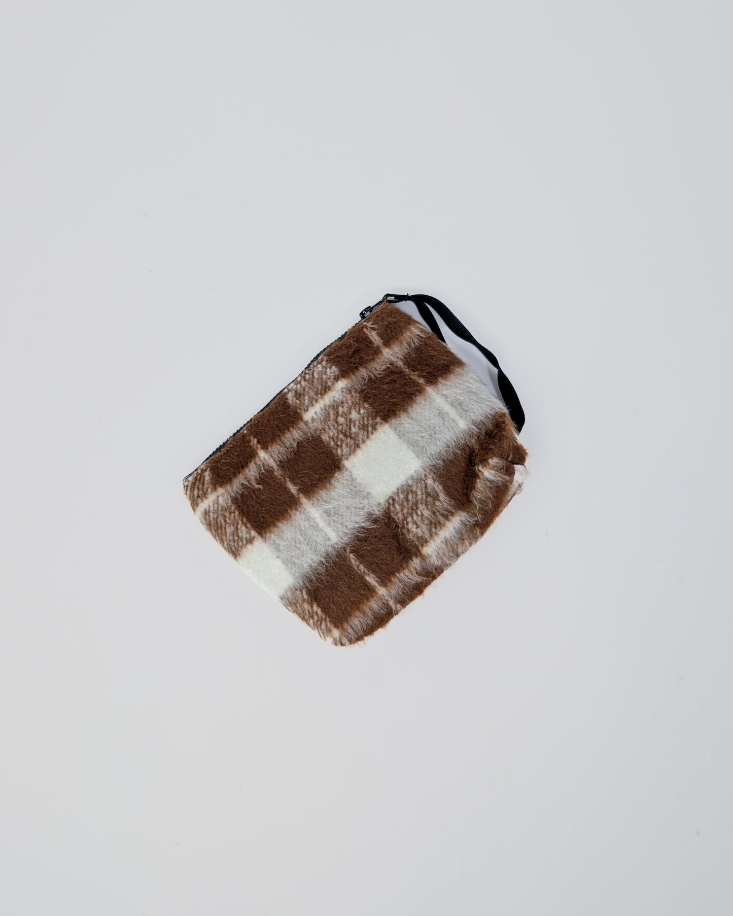 AI25 Marc Ellis Pochette BUBY CHECK CLUTCH Cocoa