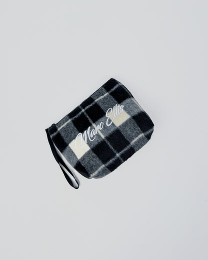 AI25 Marc Ellis Pochette BUBY CHECK CLUTCH Black