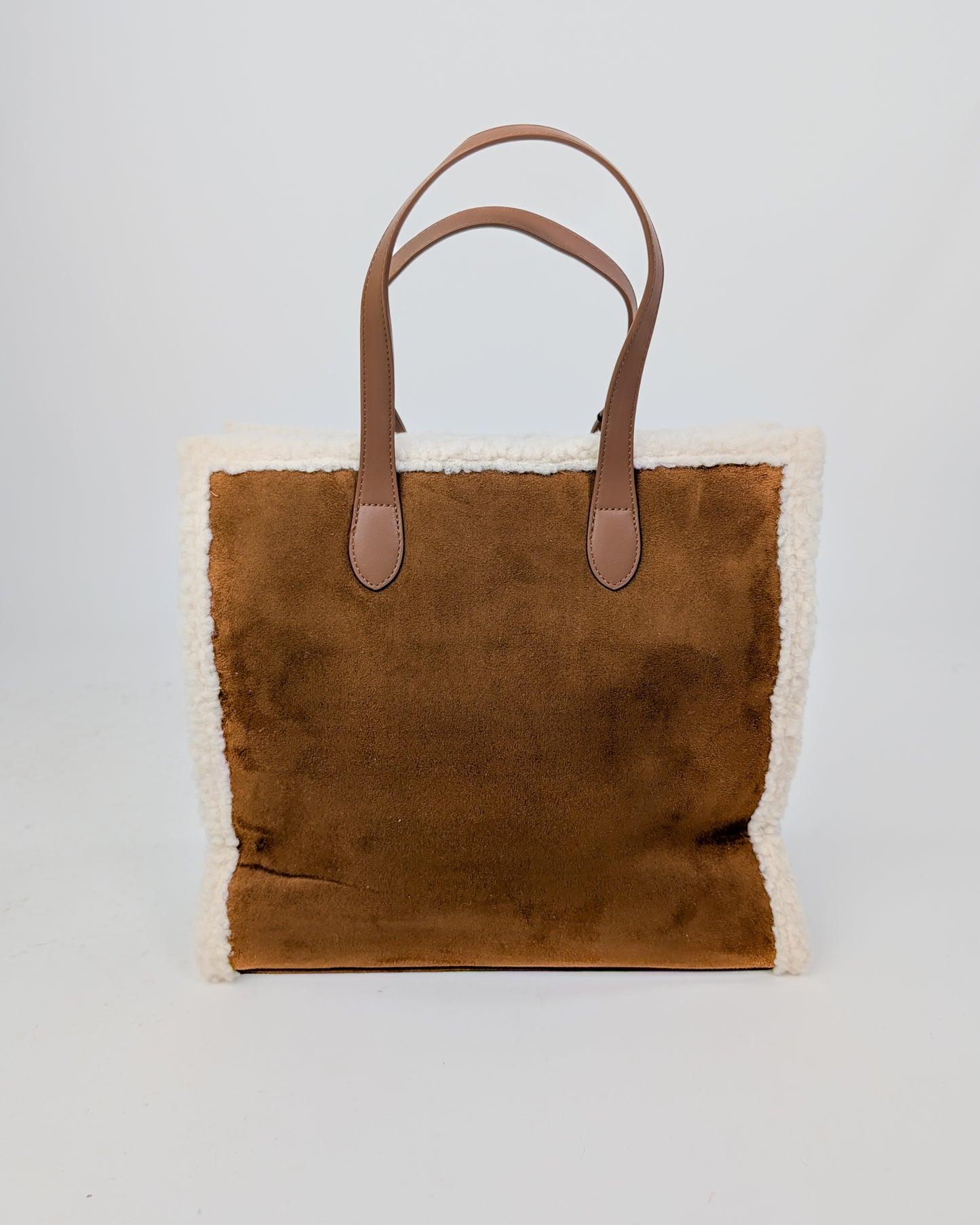 AI25 Marc Ellis Borsa BUBY SUEDE L Dark Cuoio