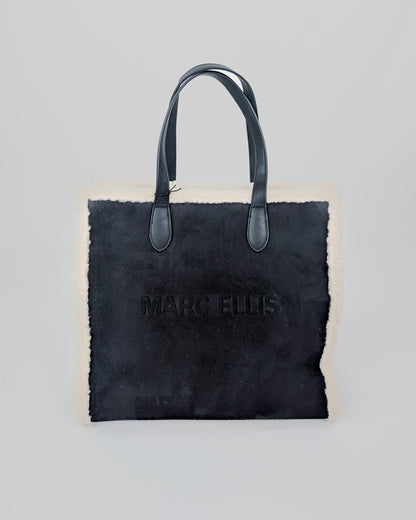 AI25 Marc Ellis Borsa BUBY SUEDE L Black