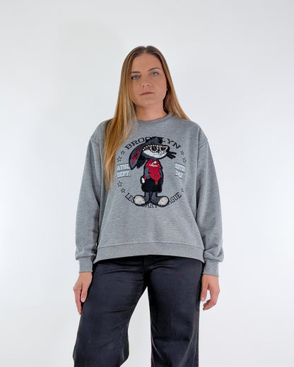 AI25 Susy Mix Felpa SH002739 Grigio