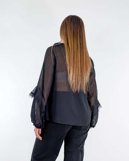 AI25 Susy Mix Camicia SM163A Nero