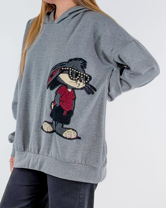 AI25 Susy Mix Felpa I256125 Antracite