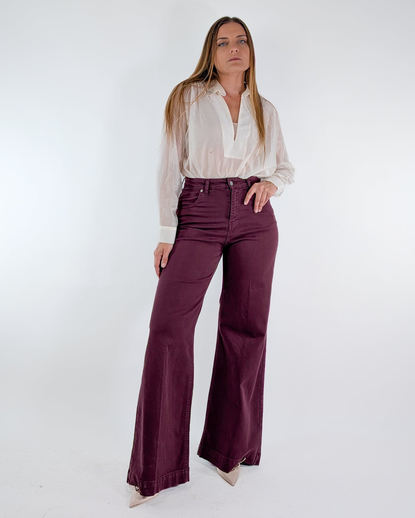 AI25 Susy Mix Pantalone 81187BOS Prugna