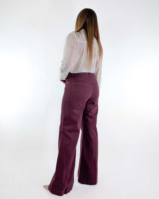 AI25 Susy Mix Pantalone 81187BOS Prugna