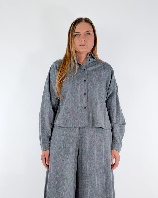 AI25 Susy Mix Camicia C1142T879 Grigio