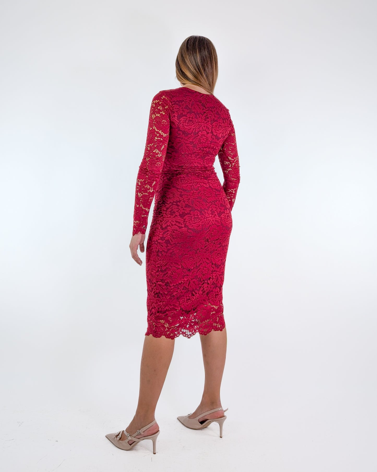 AI25 Susy Mix Abito A109271PIZZO Vino