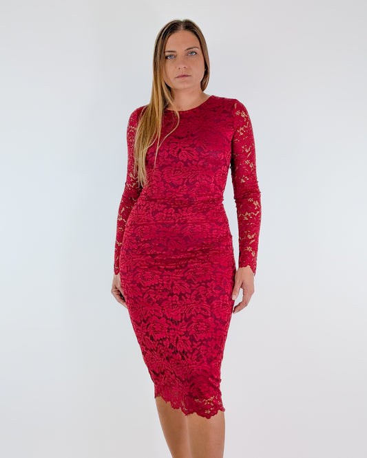 AI25 Susy Mix Abito A109271PIZZO Vino