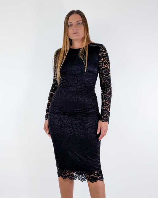 AI25 Susy Mix Abito A109271PIZZO Nero