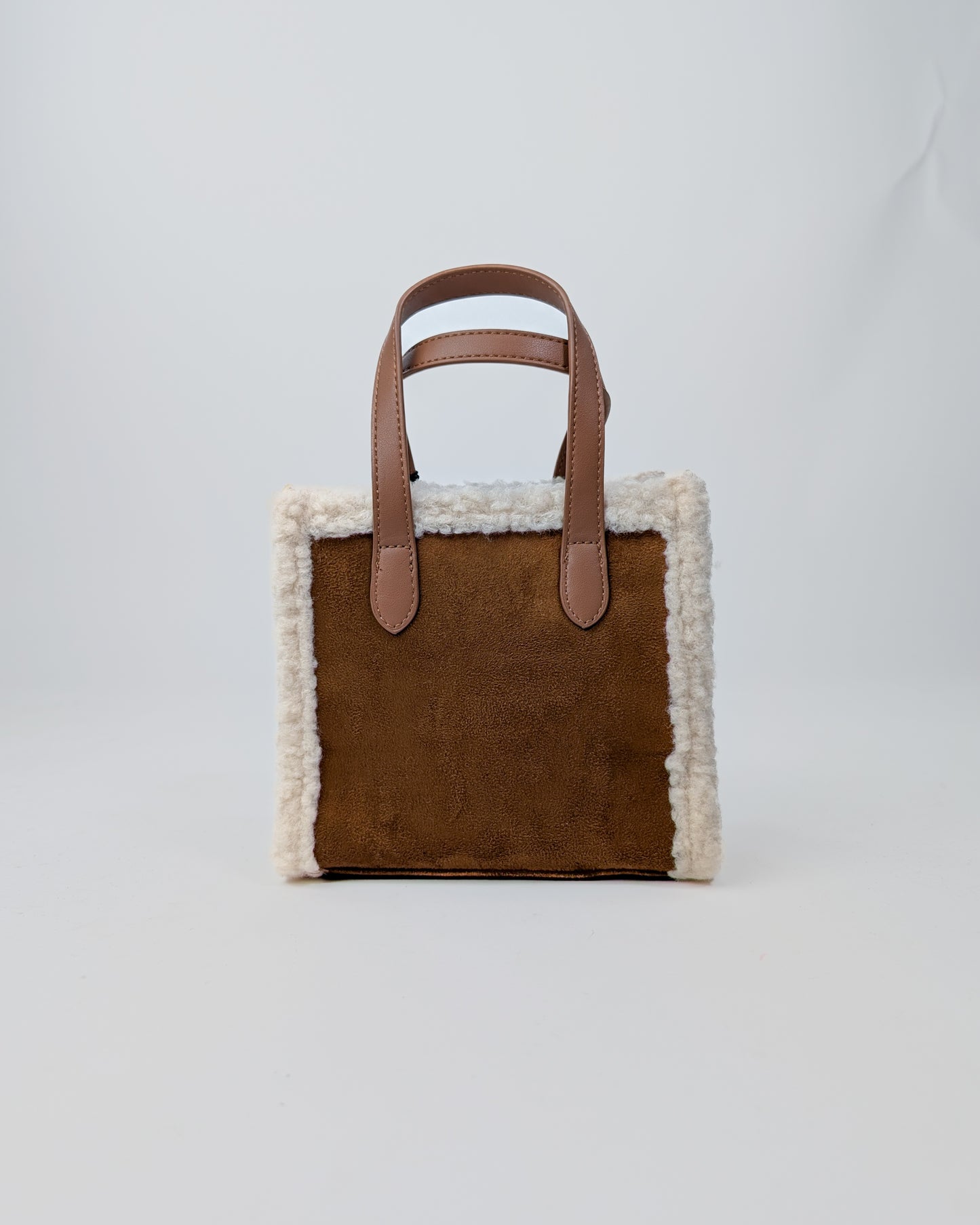 AI25 Marc Ellis Borsa BUBY SUEDE S Dark Cuoio