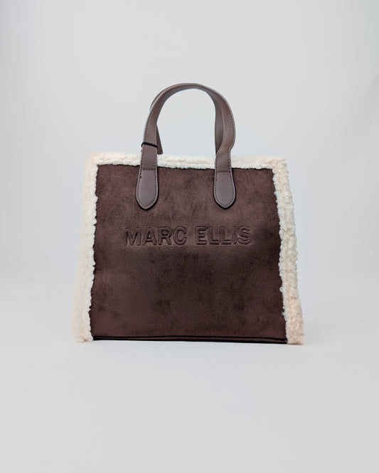 AI25 Marc Ellis Borsa BUBY SUEDE M Cocoa