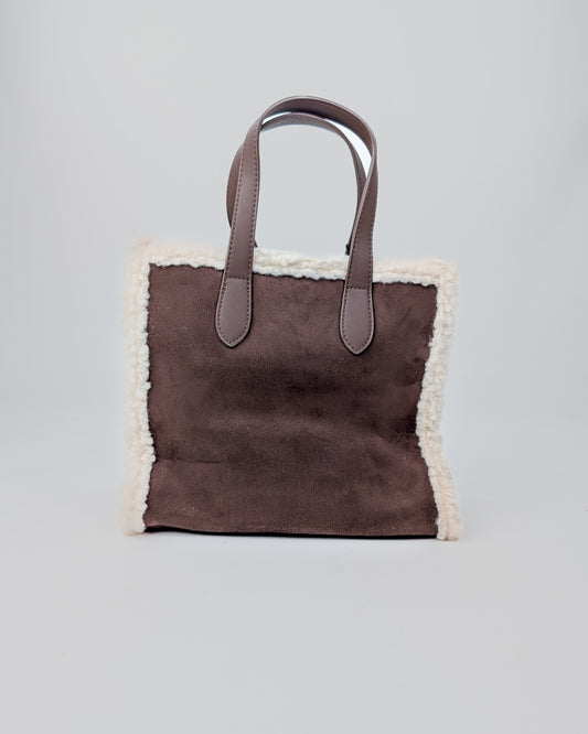 AI25 Marc Ellis Borsa BUBY SUEDE M Cocoa