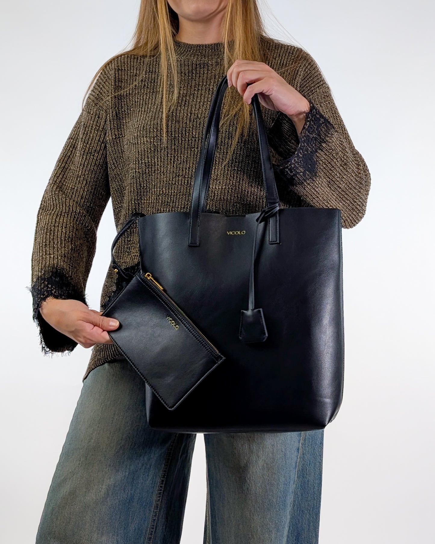 AI25 Vicolo Borsa XF0016 Nero