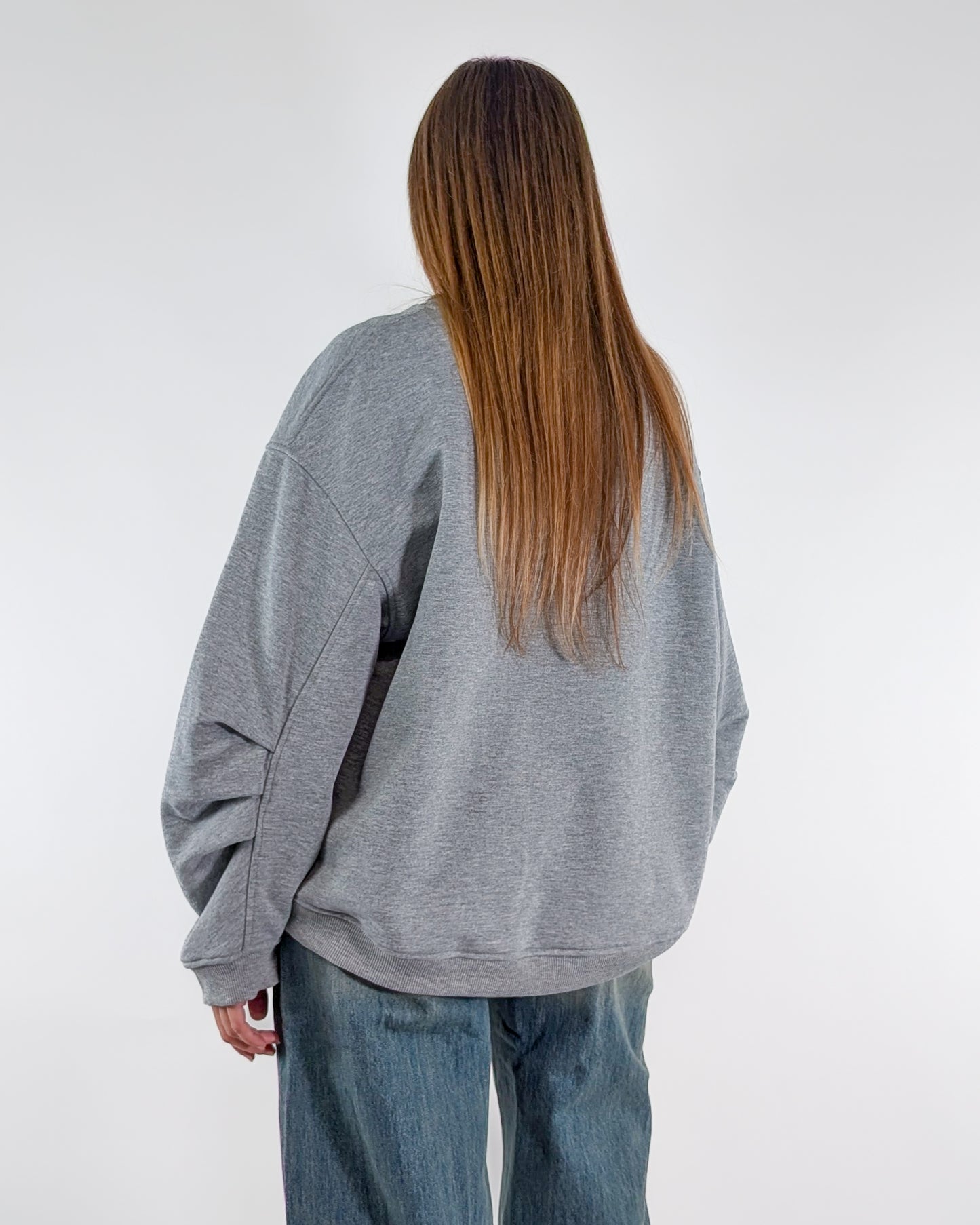 AI25 Vicolo Felpa RF0368 Grigio