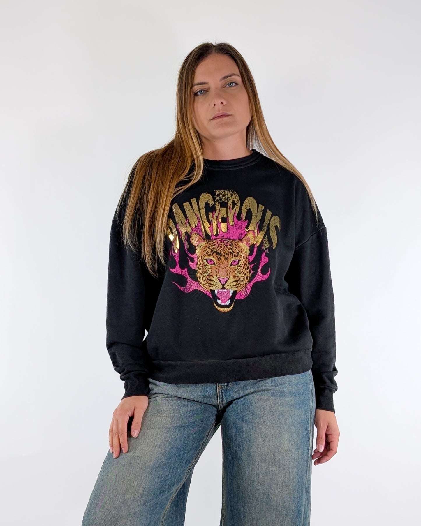 AI25 Have One Felpa FFW-P035 Grigio