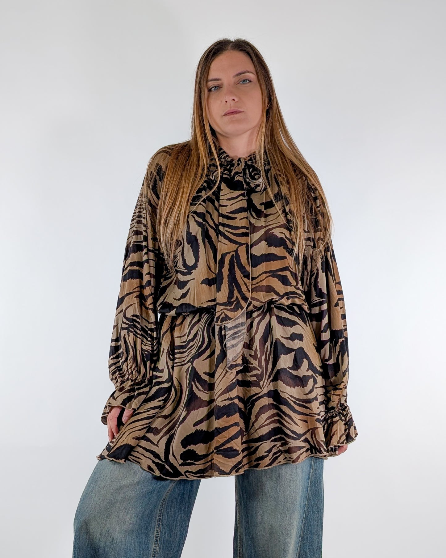 AI25 Vicolo Blusa TF1653 Animalier