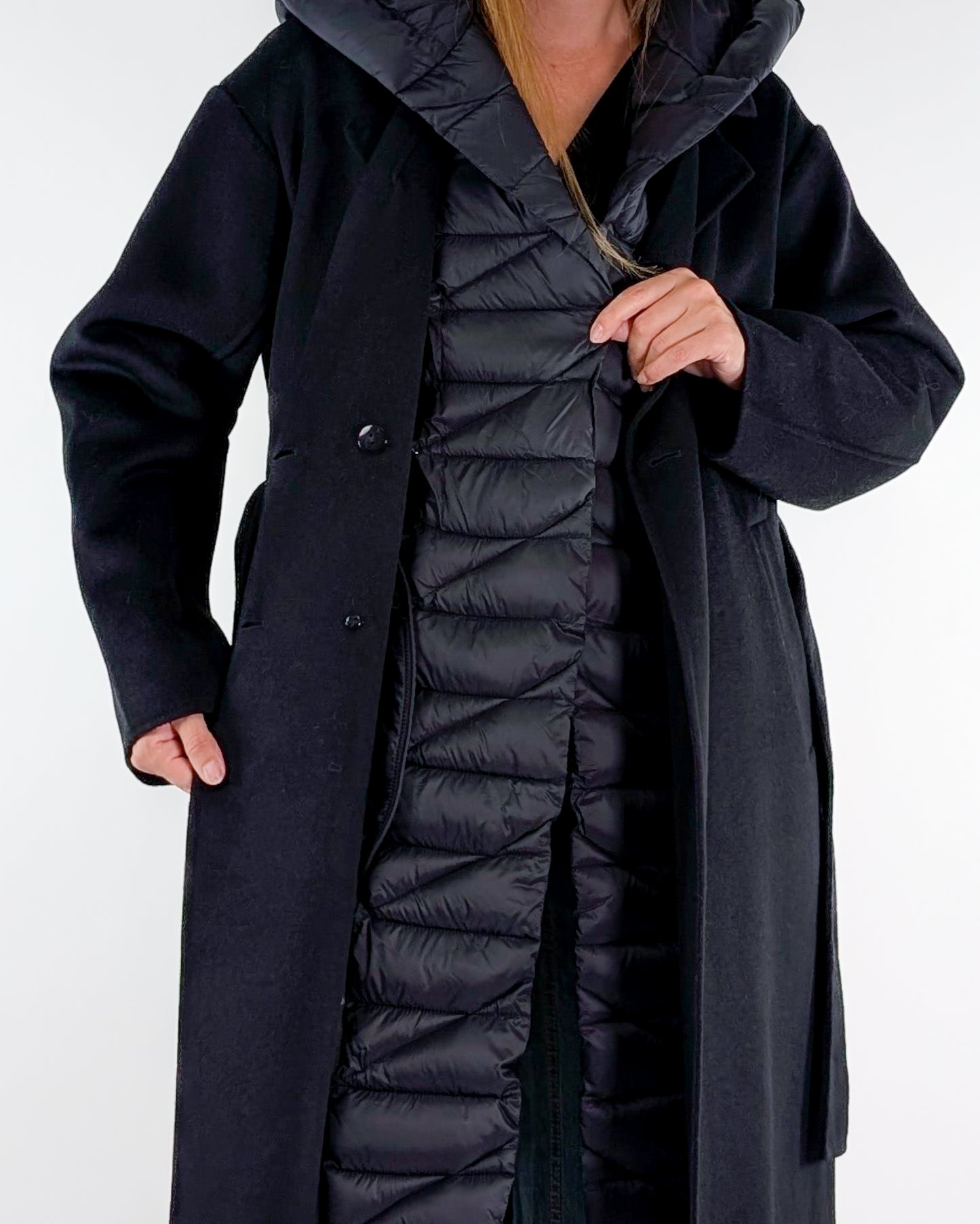 AI25 Vicolo Cappotto TF0028 Nero