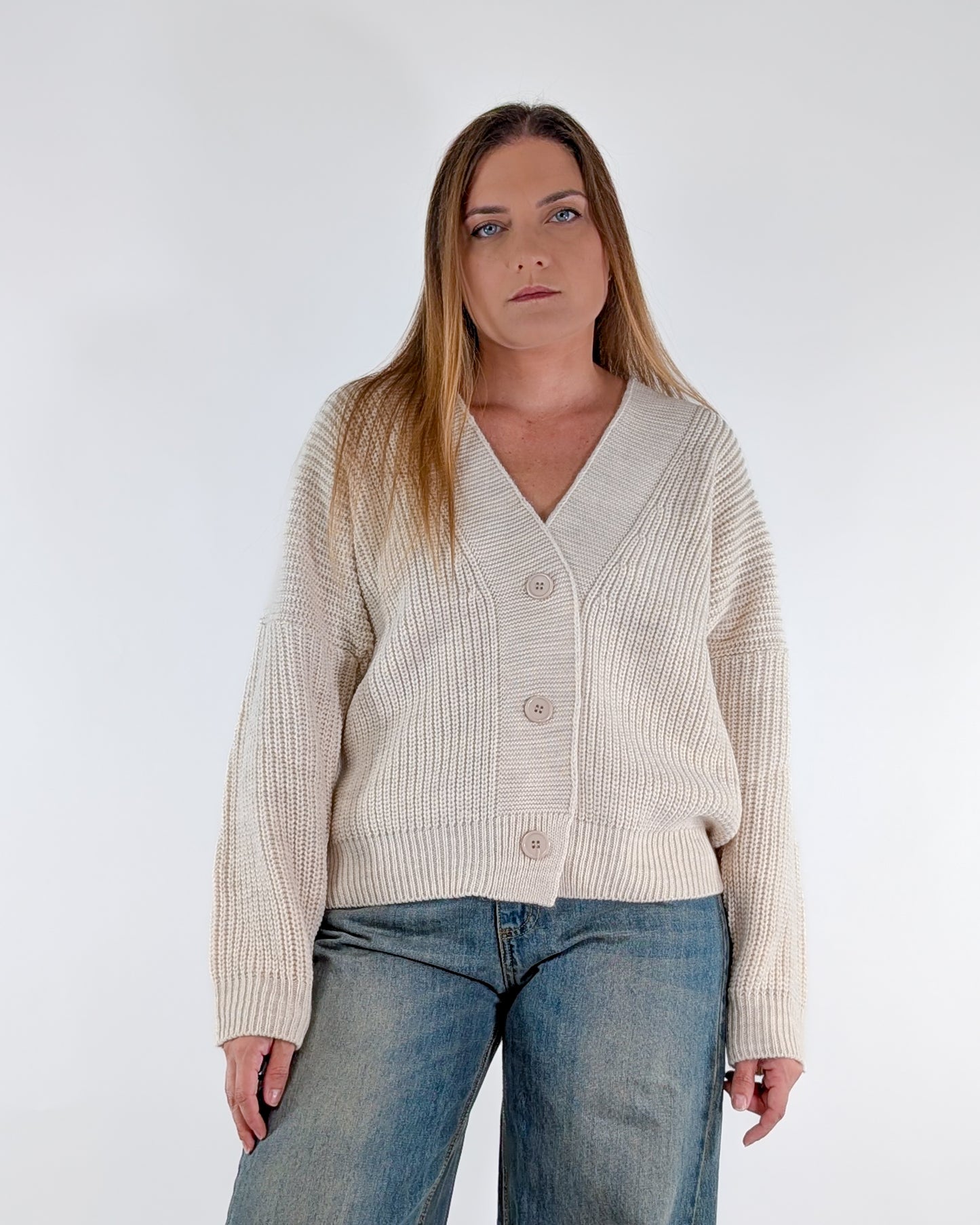 AI25 Susy Mix Cardigan M792079 Beige