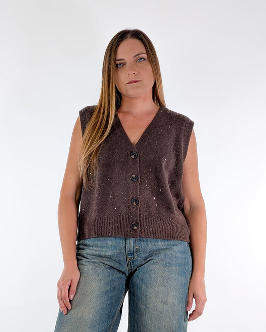 AI25 Susy Mix Gilet 25136 Moro