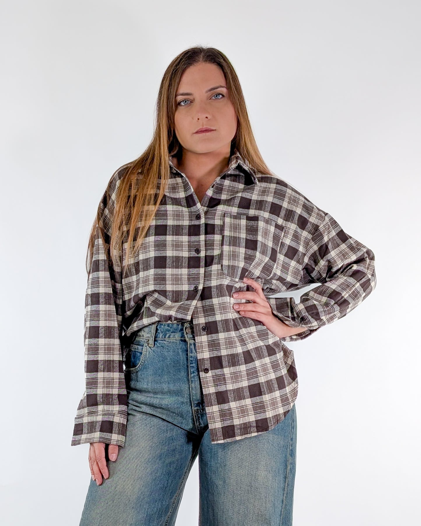 AI25 Susy Mix Camicia 25685Q2 Moro