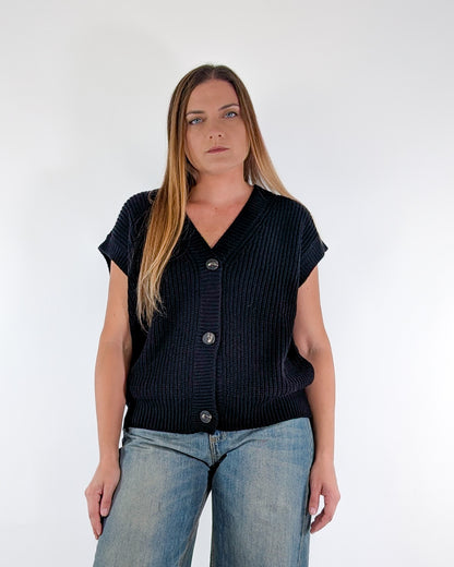 AI25 Tensione In Gilet D80941 Nero