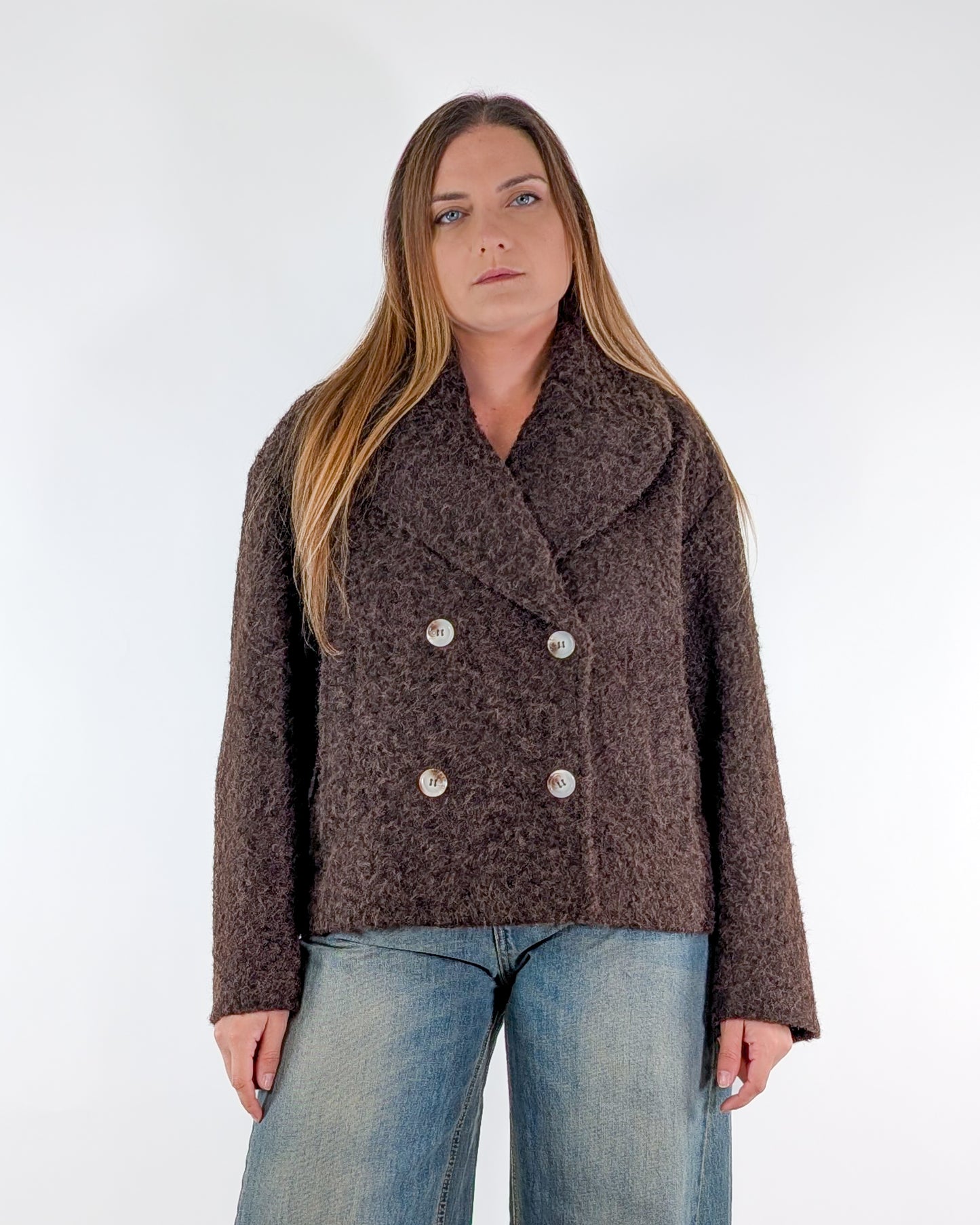 AI25 Susy Mix Cappotto PP249T329 Moro