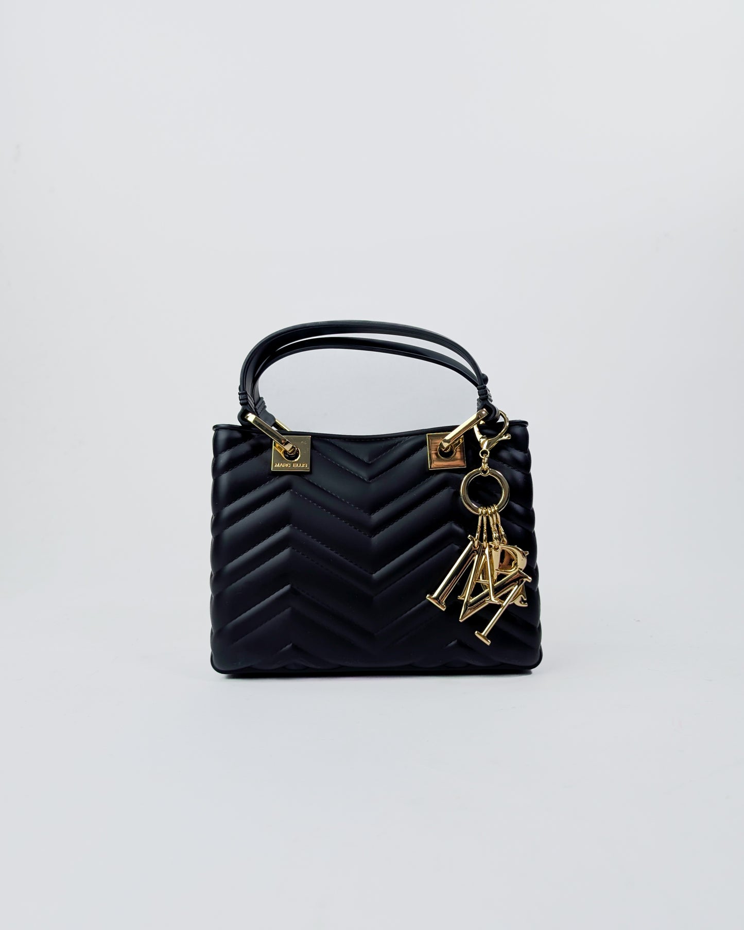AI25 Marc Ellis Borsa FLAT KRISSY S WAVE_25 Black/Light Gold