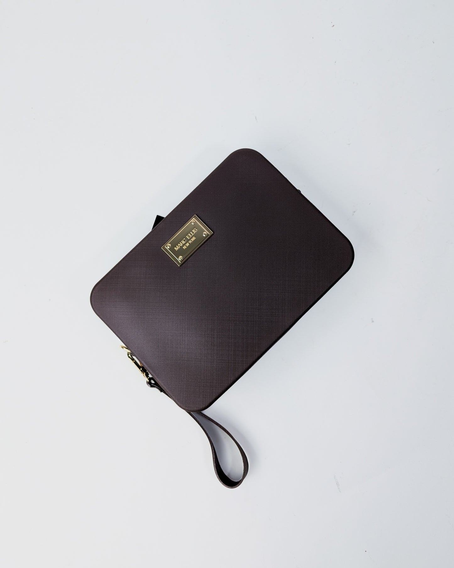 AI25 Marc Ellis Borsa FLAT FLOWE _25 COCOA / LIGHT GOLD