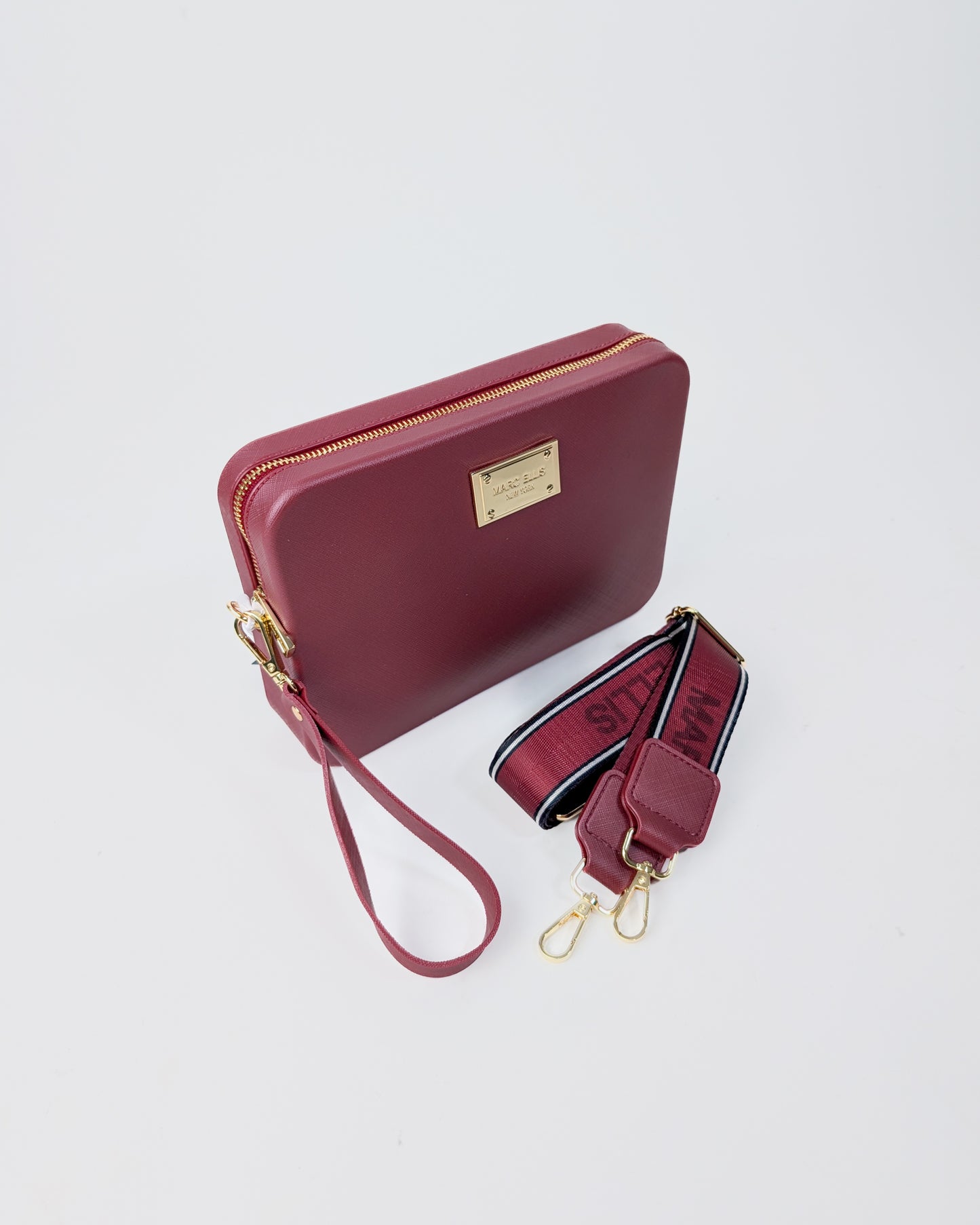 AI25 Marc Ellis Borsa FLAT FLOWE _25 RED DAHLIA / LIGHT GOLD