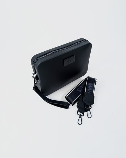 AI25 Marc Ellis Borsa FLAT FLOWE _25 BLACK / BLACK