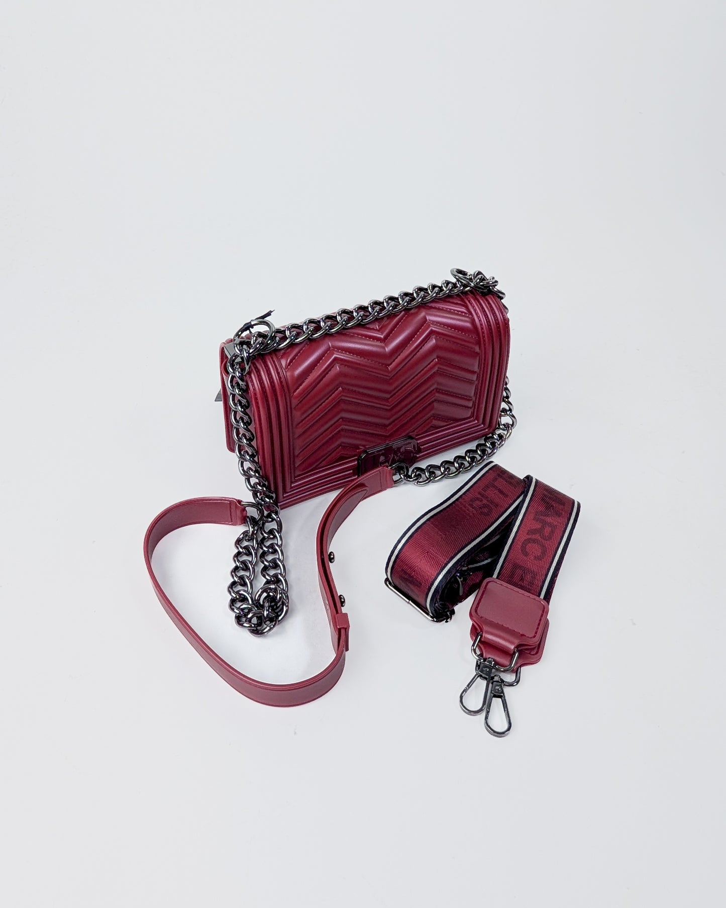 AI25 Marc Ellis Borsa FLAT WAVE S_25 RED DAHLIA / CDF