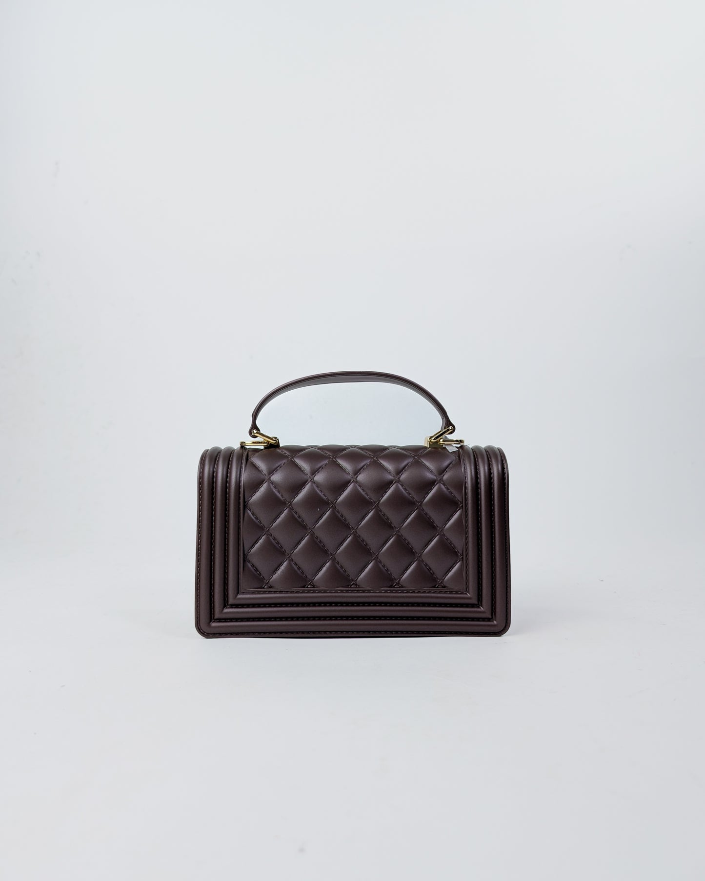 AI25 Marc Ellis Borsa FLAT SQUARE S COCOA / LIGHT GOLD