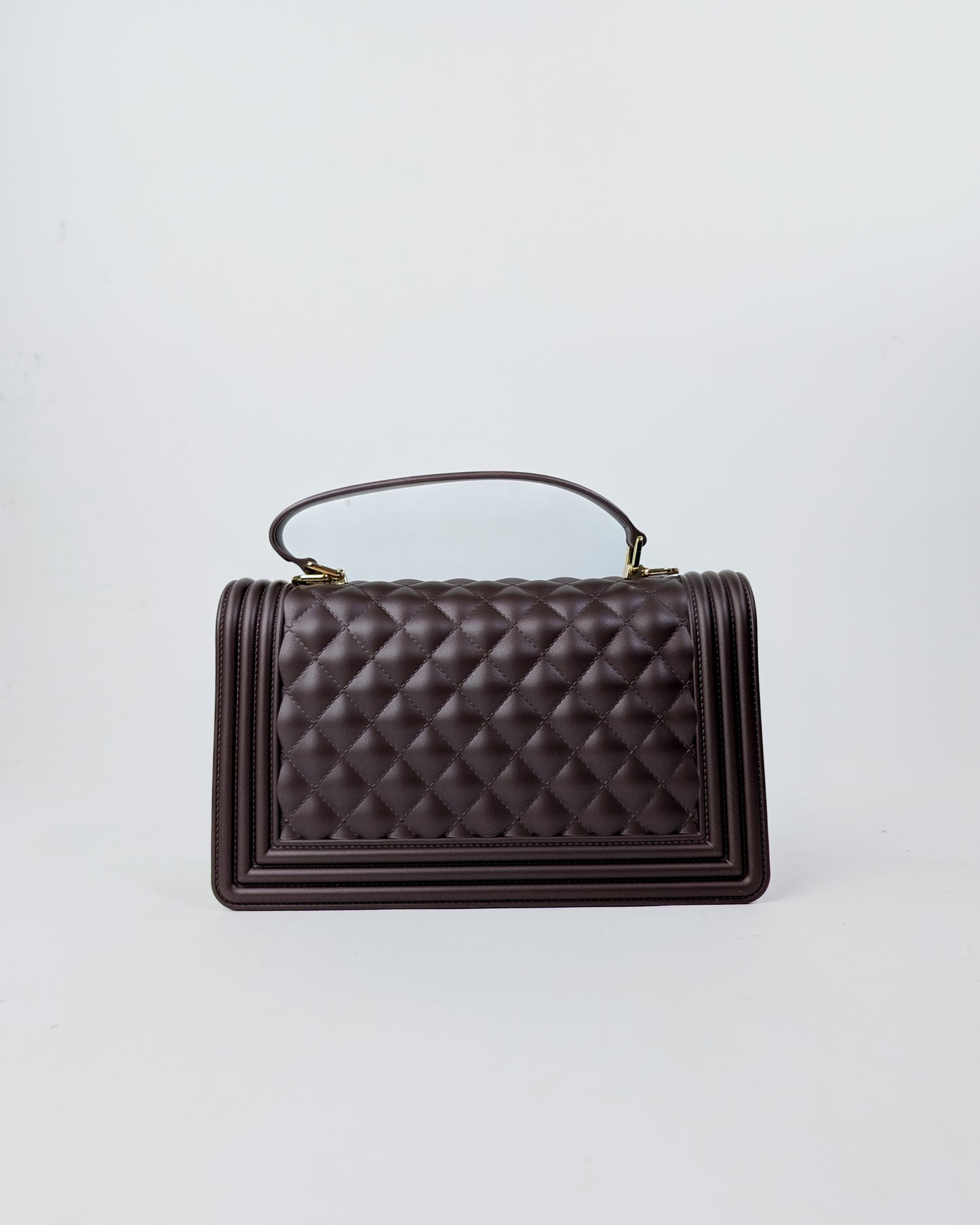 AI25 Marc Ellis Borsa FLAT SQUARE M COCOA / LIGHT GOLD