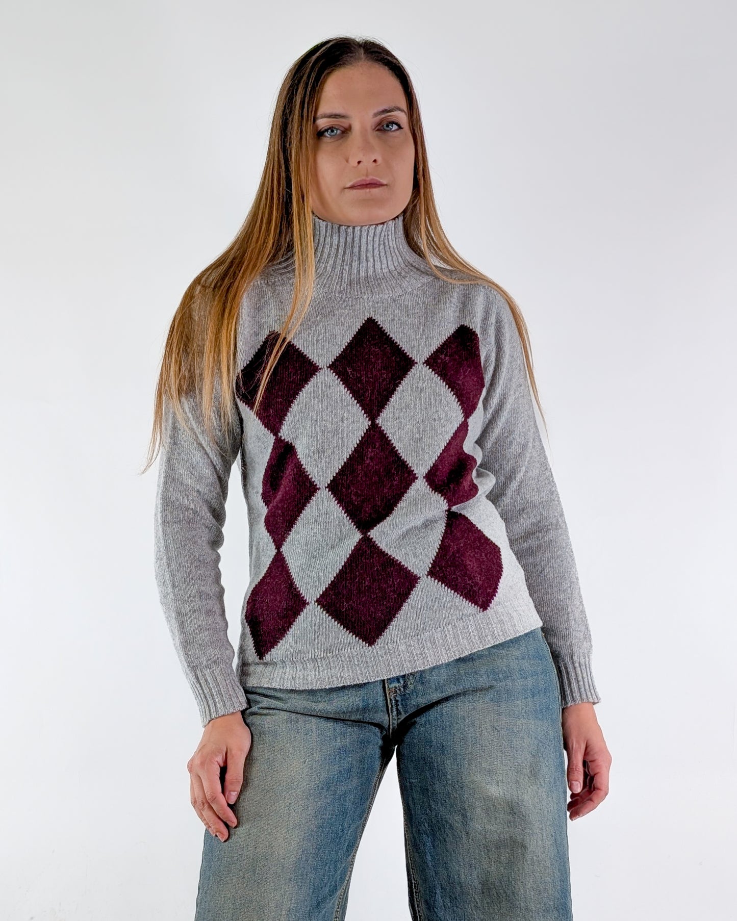 AI25 Susy Mix Maglia LWY9284 Grigio