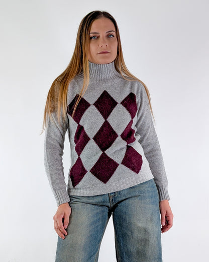 AI25 Susy Mix Maglia LWY9284 Grigio