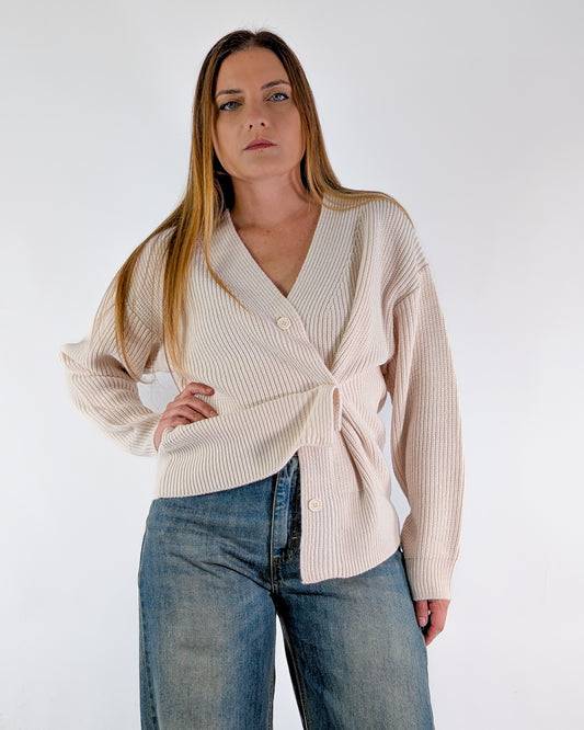 AI25 Have One Cardigan MFP-P155 Pasta