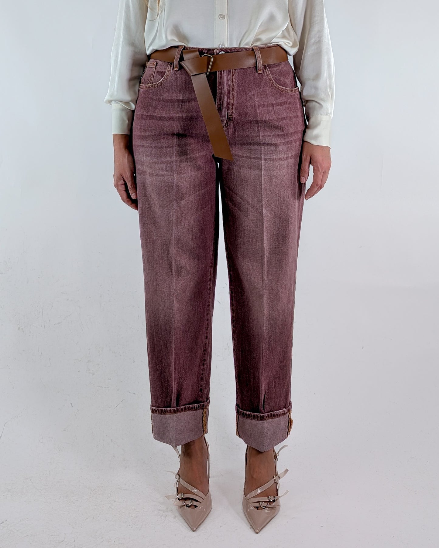 AI25 Have One Pantalone PLS-P019 Bordeaux