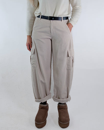 AI25 Susy Mix Pantalone 59423P Avorio