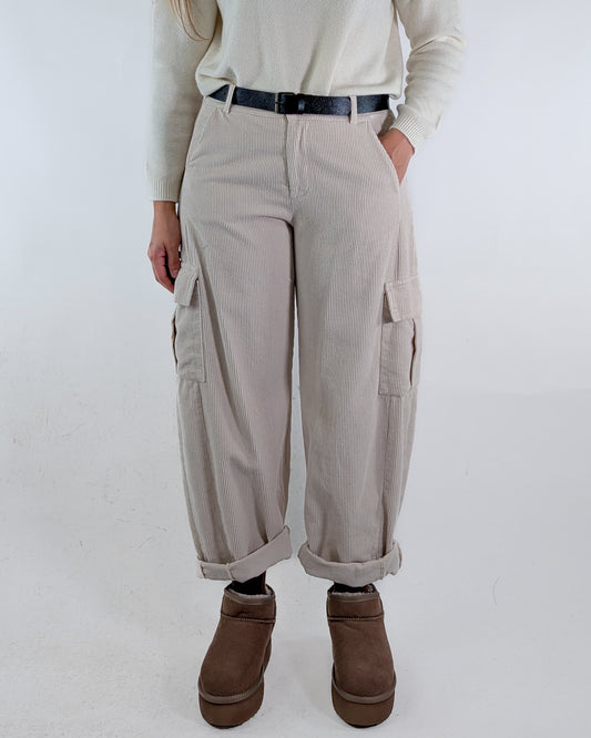 AI25 Susy Mix Pantalone 59423P Avorio
